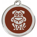 Brown Chocolate Identity Medals dog and cat - 27 Designs