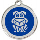 Navy Blue Tag Identity, Funny Dog, Security Medals for cats and dogs