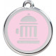 Fire Hydrant Identity Medal Sweet Pink cat and dog, tag, man men