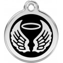 Angel Wings Identity Medals - 11 Colors, cat and dog