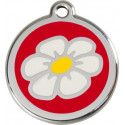 Daisy Flower Identity Medals - 11 Colors, cat and dog