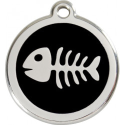 Fish Bone Identity Medals - 11 Colors, cat and dog