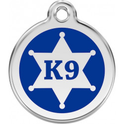 Sherif star K9 Identity Medals - 2 Colors, cat and dog