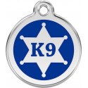 Sherif star K9 Identity Medals - 2 Colors, cat and dog