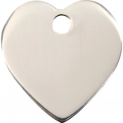 Heart Shaped Identity Medals - 2 Colors, cat and dog