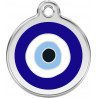 Blue Medium Eye Identity Medal cat and dog, tag