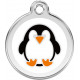 Penguin Identity Medals delivered engraved for dogs and cats