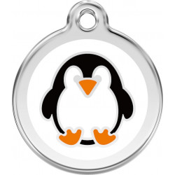 Penguin Identity Medals delivered engraved for dogs and cats