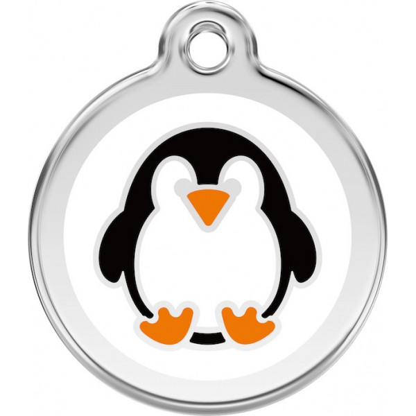 Penguin Identity Medals delivered engraved for dogs and cats