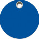 Navy Blue colour Identity Medal PVC Circle cat and dog, tag