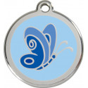 Light Blue Identity Medals dog and cat - 36 Designs