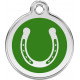 Green colour Identity Medal Horseshoe cat and dog, security tag Iron Horse